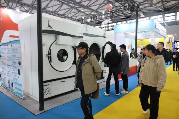 2025CCE 盛会：海狮机械以创新技术勾勒洗涤业崭新蓝图！